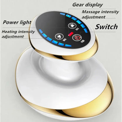 Transform Your Body with the Home Electric Guasha Scraping Massage Cupping Body Massager - Vacuum Suction & Heating for Fat Burning and Cellulite Reduction