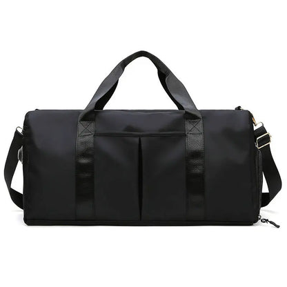 Versatile Waterproof Duffel Bag for Fitness and Travel - Stylish Weekender for Men and Women