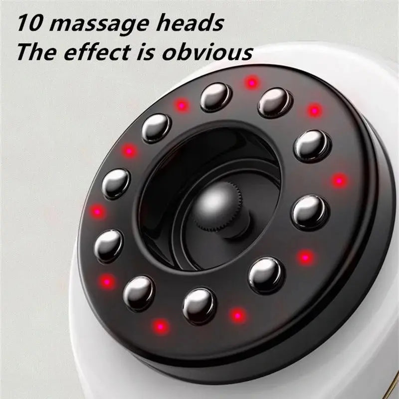 Transform Your Body with the Home Electric Guasha Scraping Massage Cupping Body Massager - Vacuum Suction & Heating for Fat Burning and Cellulite Reduction