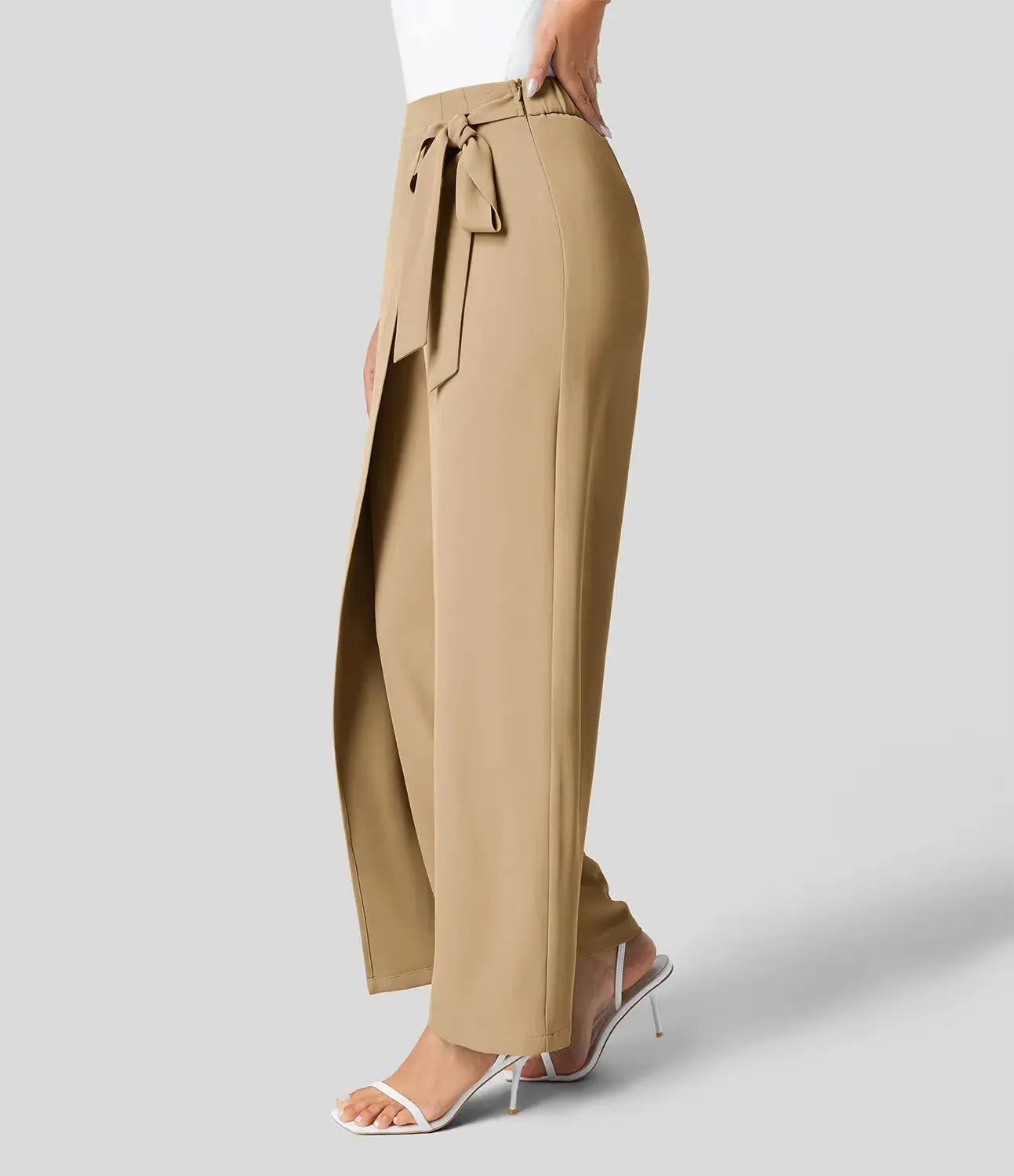 2025 Fall Winter New Fashion Women'S Casual Trousers Wide-Leg Pants Elegant Commuter Pants Y2K Woman Clothing